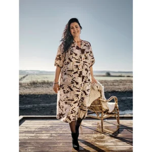 Mönstrad klänning från Zoey 252-0423