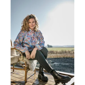 Mönstrad blus från Zoey 252-1047