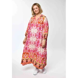 Mönstrad klänning från Gozzip G262002