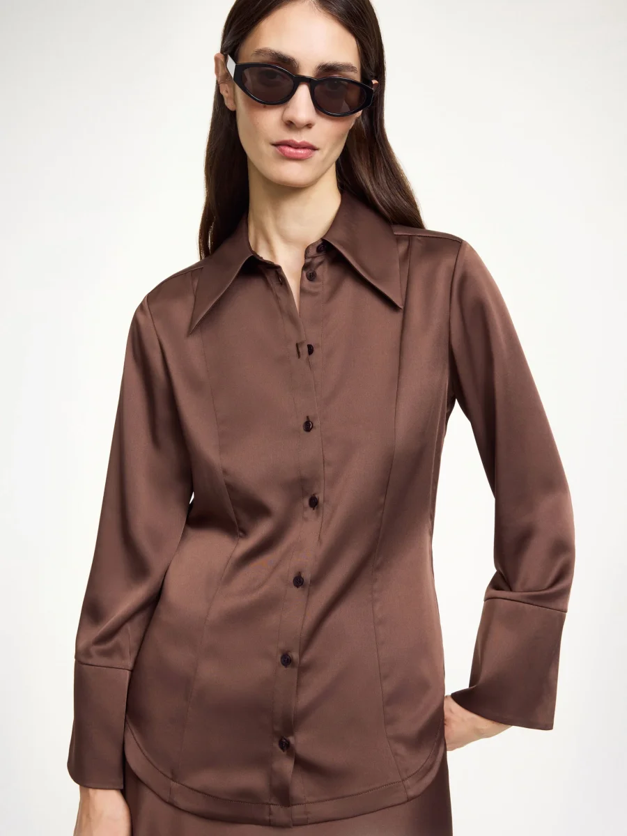 By Malene Birger Blus Rosiannas Satin - Bild 4