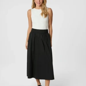 Neo Noir Kjol Yara Poplin