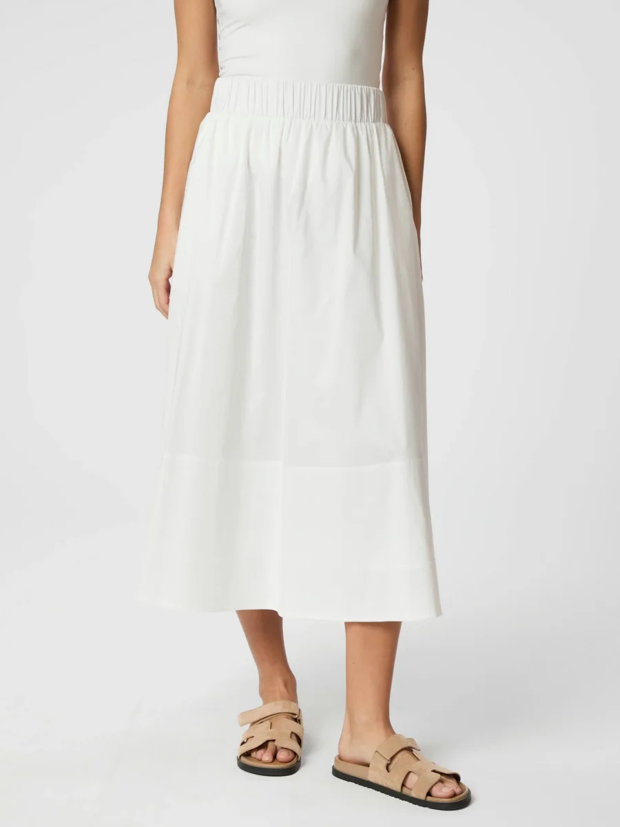 Neo Noir Kjol Yara Long Poplin - Bild 4