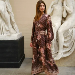 Neo Noir Klänning Nova Botanical Border