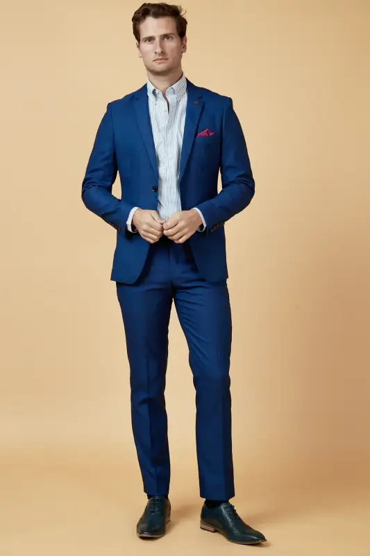 2-delad kostym Danny Kungsblå – Marc Darcy - Bild 3
