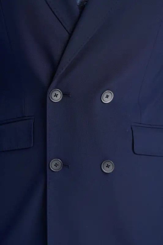 2-delad kostym - Double Breasted - Cavani Victorious Navy Suit 2pc - Bild 7