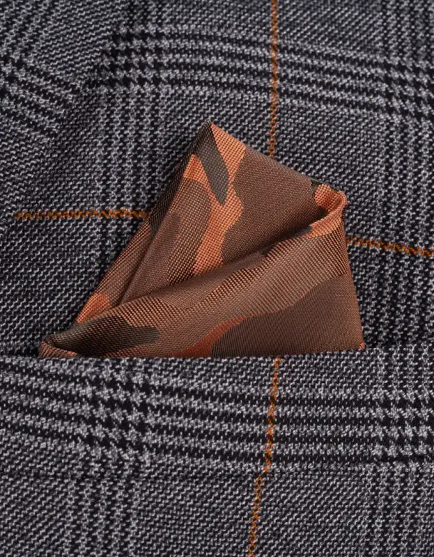 2-delat kostym - rutigt herrkostym - Jenson grått 2pc - Bild 5