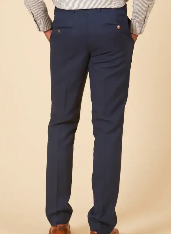 2-delat Royal Blue herrkostym - Marc Darcy Max Royal Blue 2pc - Bild 6