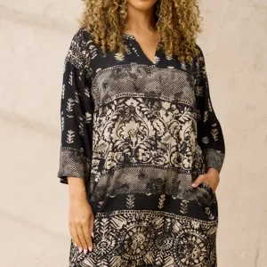 Mönstrad tunika från Zhenzi 201290