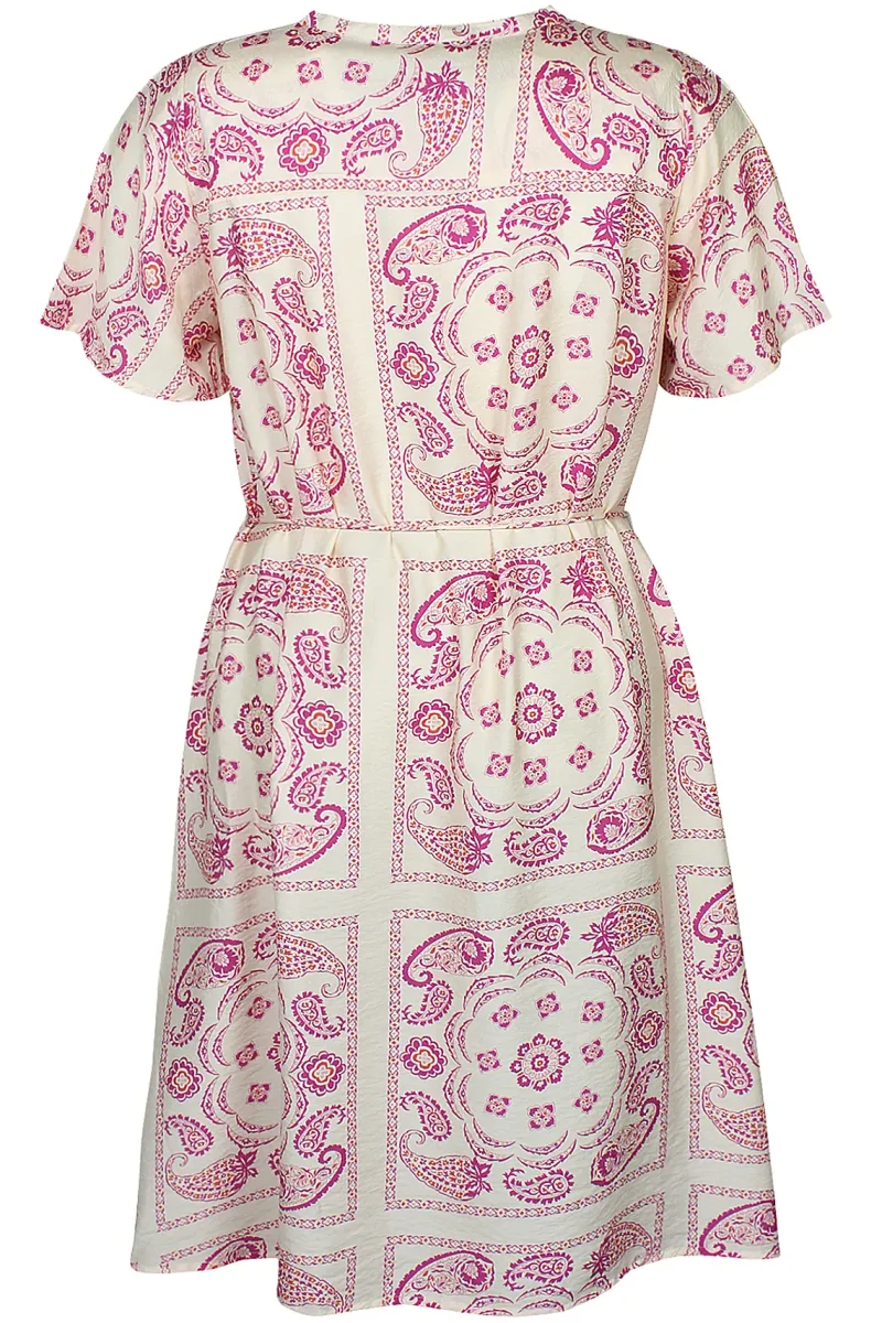 Mönstrad klänning från Zhenzi 201294 - Bild 3