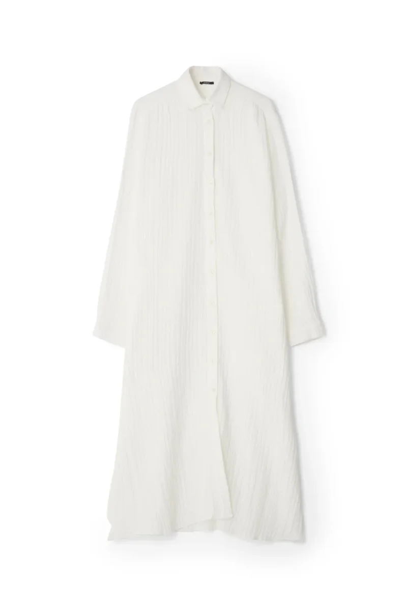 Aveny Klänning Berry Long Seersucker - Bild 3