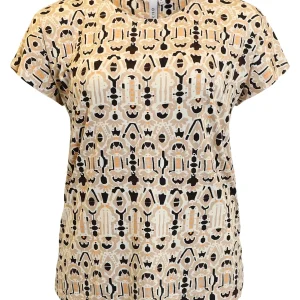 Mönstrad T-shirt från Ciso 220432
