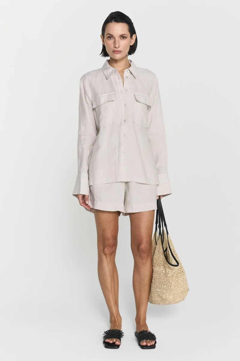 Twist & Tango Skjorta Cassidy Linen - Bild 5