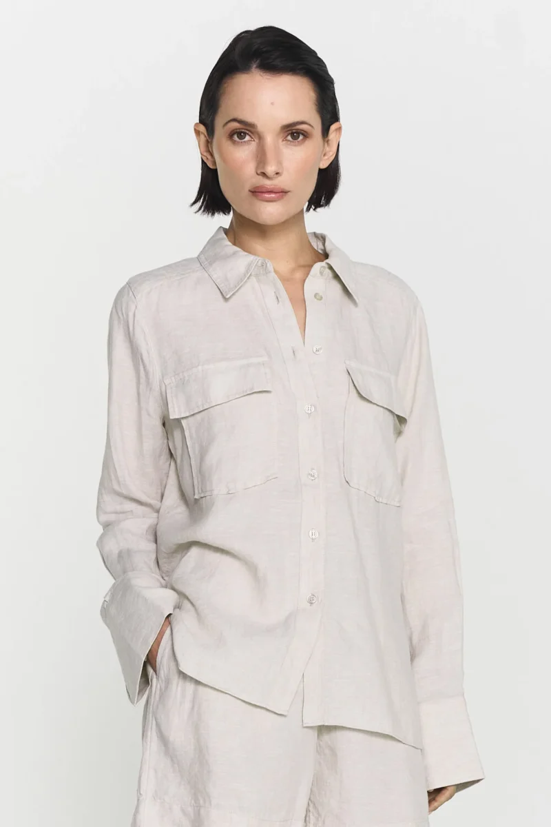 Twist & Tango Skjorta Cassidy Linen - Bild 2