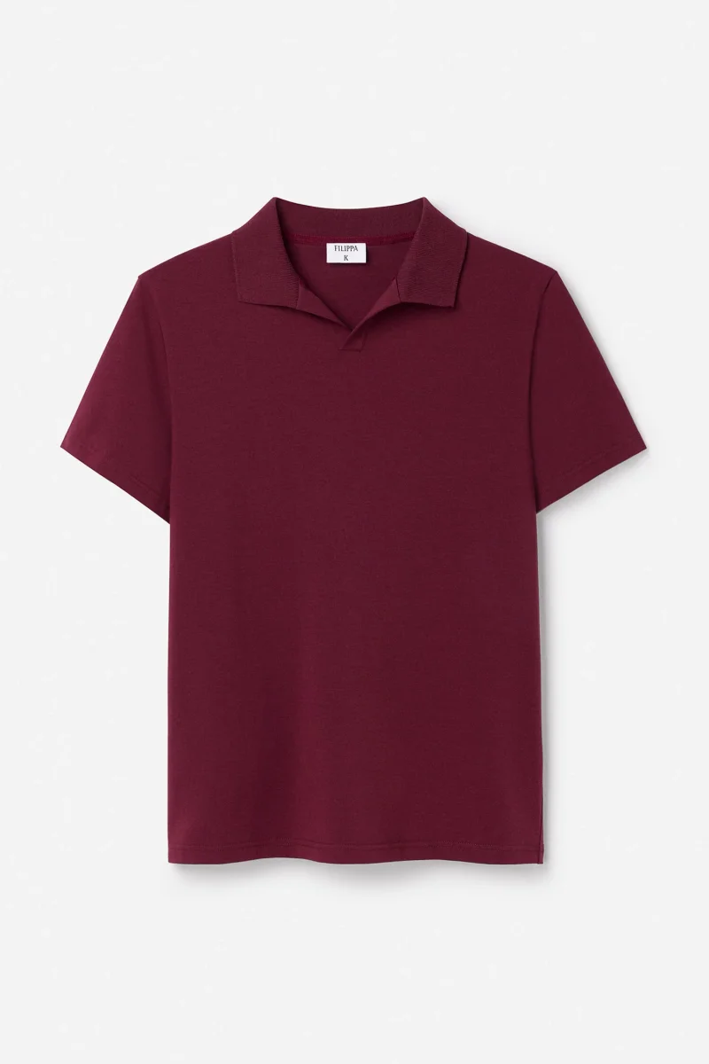 Filippa K T-Shirt Stretch Cotton Polo - Bild 6