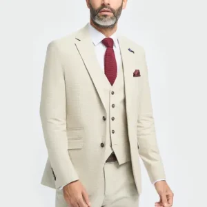 3-delad Herrkostym – Cavani Hampton Beige