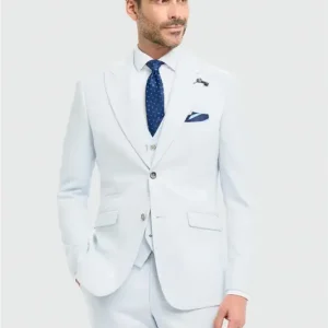 3-delad herrkostym - Cavani Tropez Ljusblå