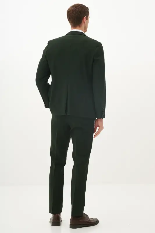 3-delad kostym för herr – Marc Darcy Bromley Olivgrön Mix and Match - Bild 7