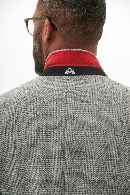 3-delad kostym för herr – Marc Darcy Kris Silvergrå Mix and Match - Bild 7