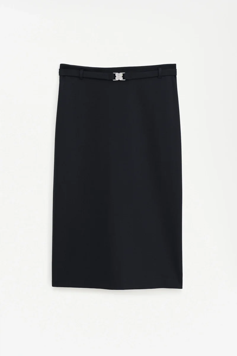 Filippa K Kjol Belted Jersey - Bild 6
