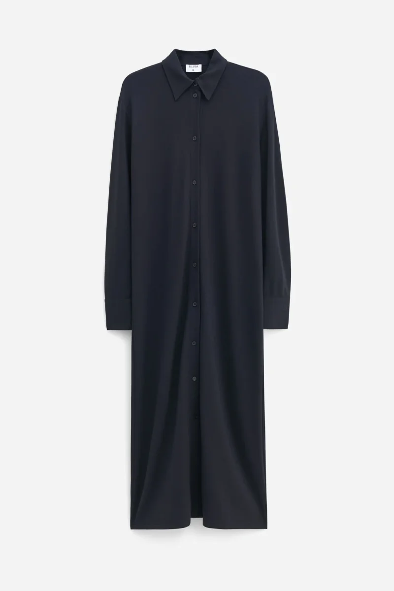 Filippa K Klänning Relaxed Jersey Shirt - Bild 6