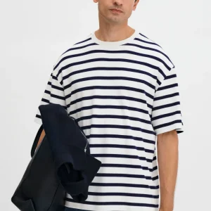 Filippa K T-shirt Striped Crewneck
