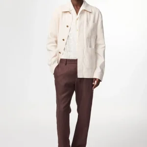 NN07 Byxor Theo Linen 1454