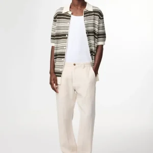 NN07 Byxor Theo Linen 1454