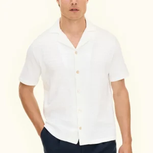 Oscar Jacobson Skjorta Kirk Knitted Shirt