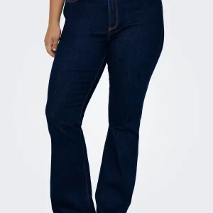 Mörk blåa bootcut jeans från Carmakoma 15265434
