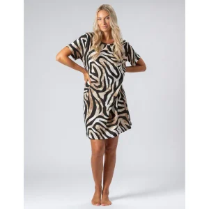 Zebra mönstrat nattlinne från Trofe 65244