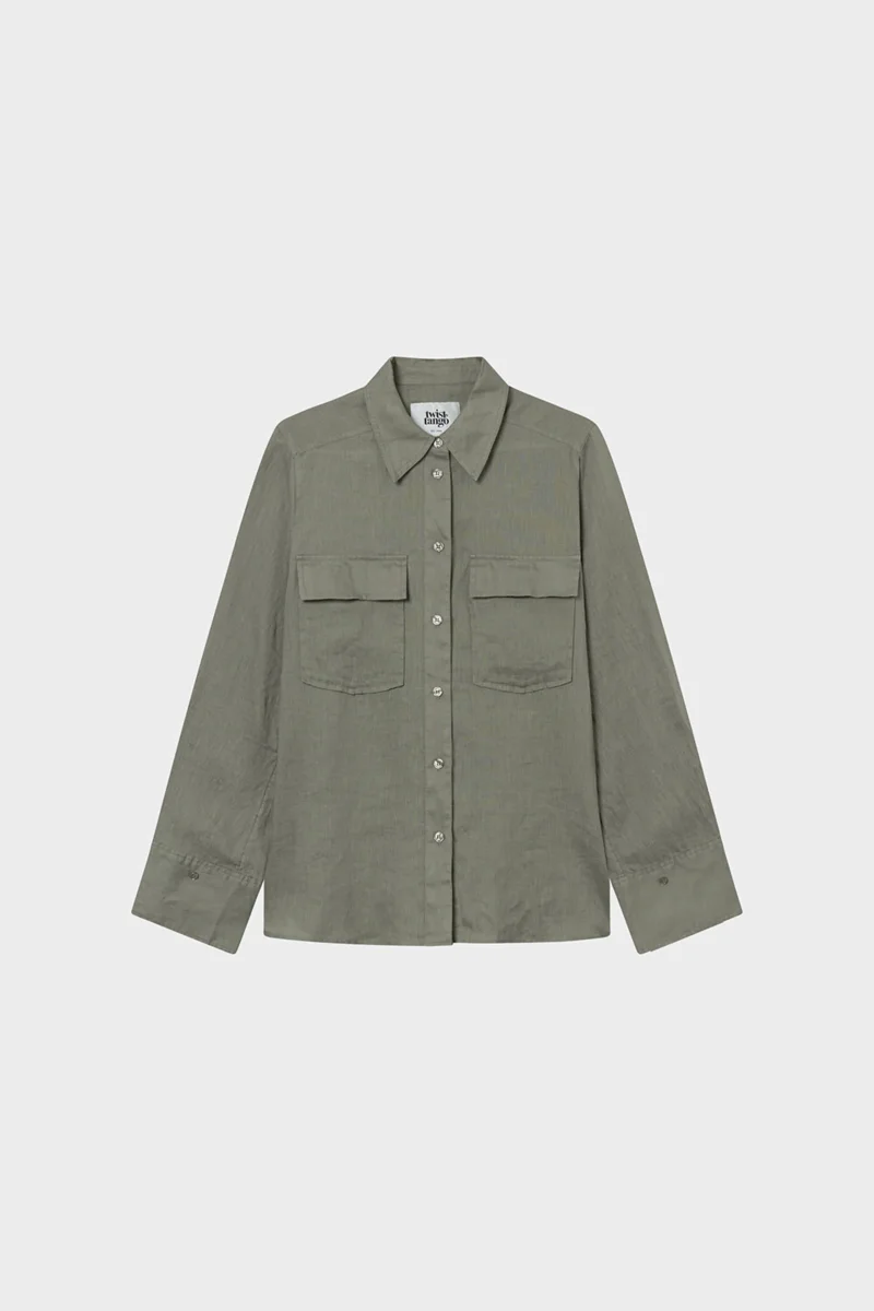 Twist & Tango Skjorta Cassidy Linen - Bild 6