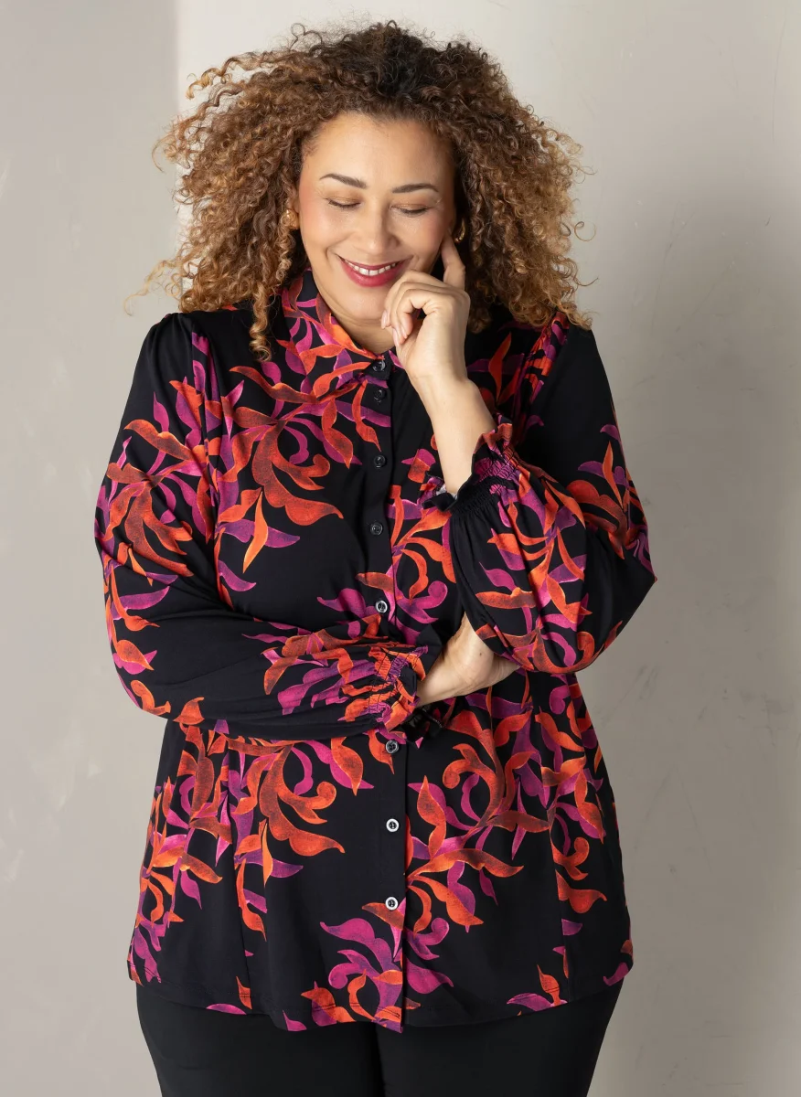 Mönstrad skjorta från Colletta 9000612 - Bild 4