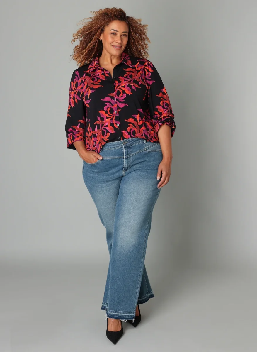 Mönstrad skjorta från Colletta 9000612 - Bild 5