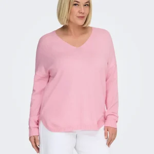 Rosa stickad tröja från Carmakoma 15267202