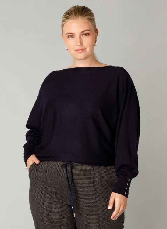 Marinblå tröja från Yesta A005730 - Bild 2