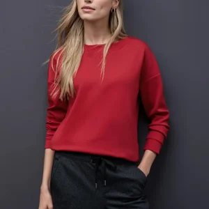 Sweatshirt från Street One, röd