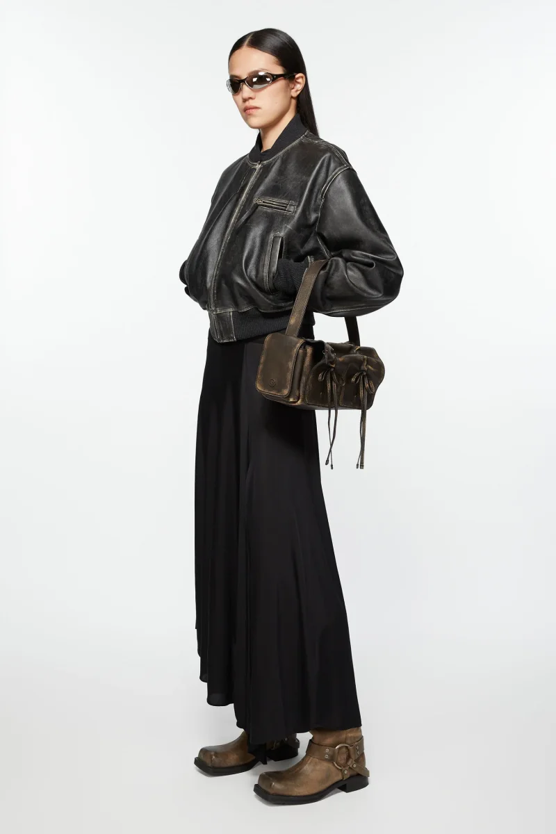 Acne Studios Jacka Leather Bomber - Bild 5