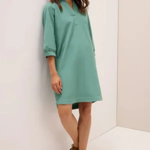 Manchesterklänning, juvelgrön