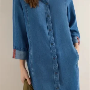 Klänning i denim-look från Cecil