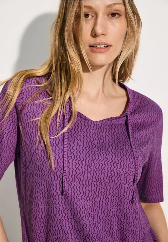 Mönstrad topp, tre färger - Bild 3