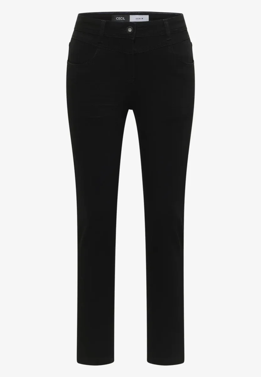 Svarta jeans av favoritmodellen Vicky, hög midja, 30 o 32 längd - Bild 5