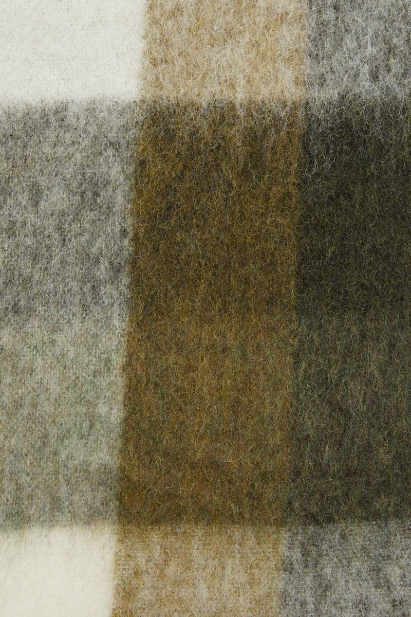 Acne Studios Halsduk Mohair Checked Scarf - Bild 7