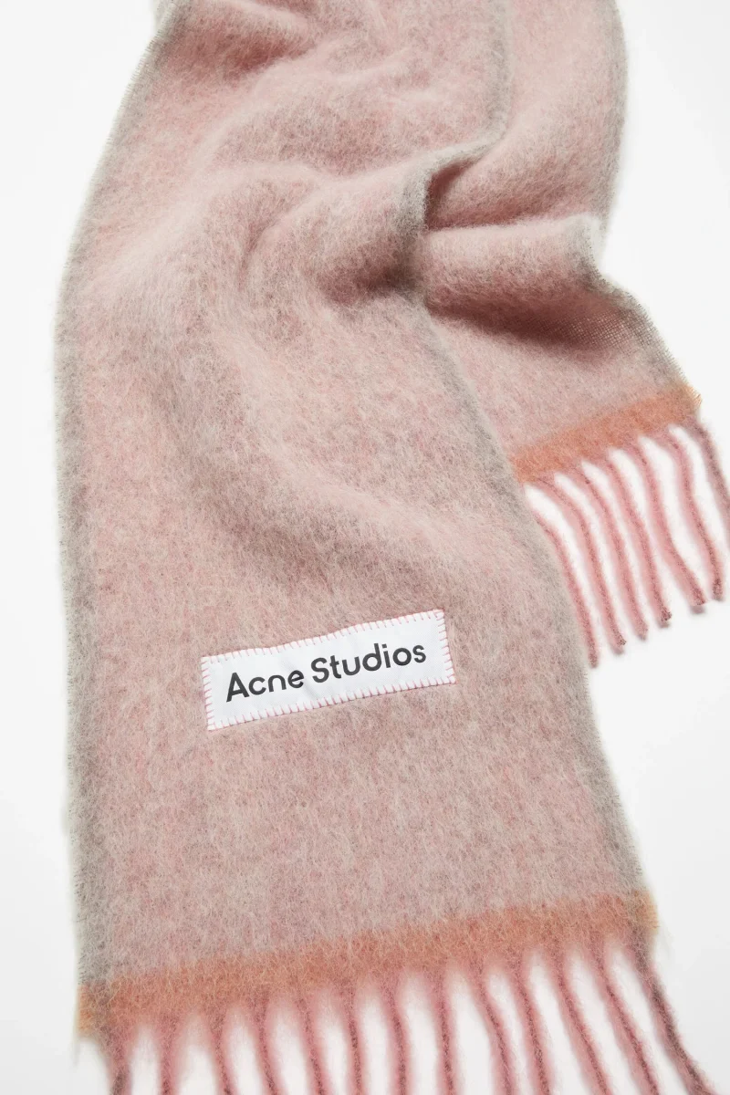 Acne Studios Halsduk Wool Mohair Scarf Narrow - Bild 8
