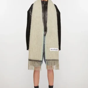 Acne Studios Halsduk Wool Mohair Scarf Narrow
