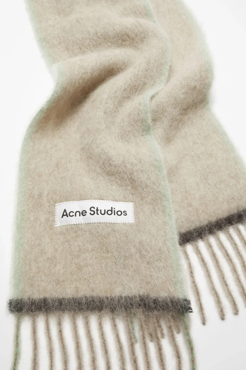 Acne Studios Halsduk Wool Mohair Scarf Narrow - Bild 4