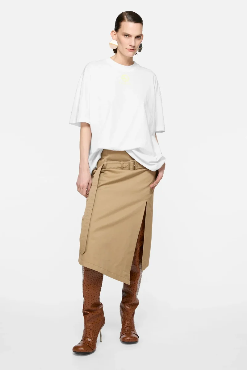 Acne Studios T-shirt Unisex Eresa U Duo Logogram GD - Bild 4