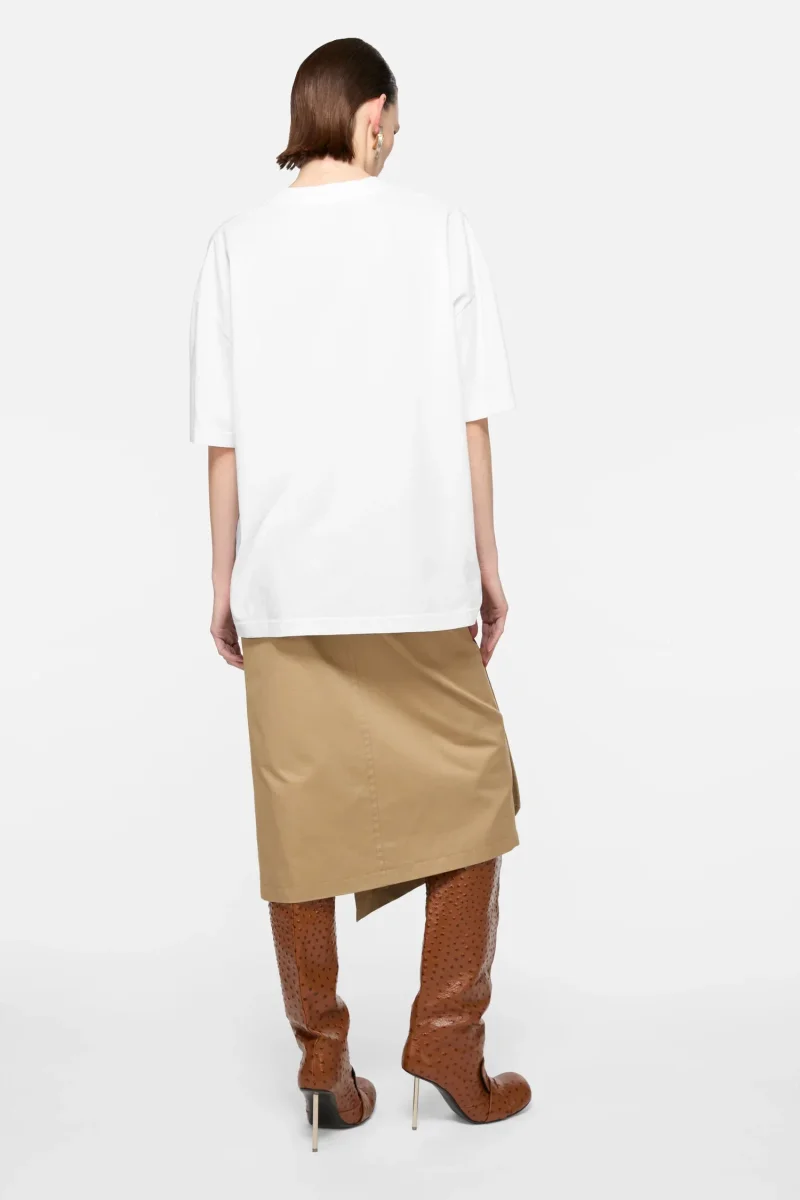 Acne Studios T-shirt Unisex Eresa U Duo Logogram GD - Bild 5