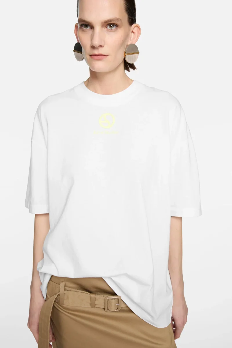 Acne Studios T-shirt Unisex Eresa U Duo Logogram GD - Bild 6