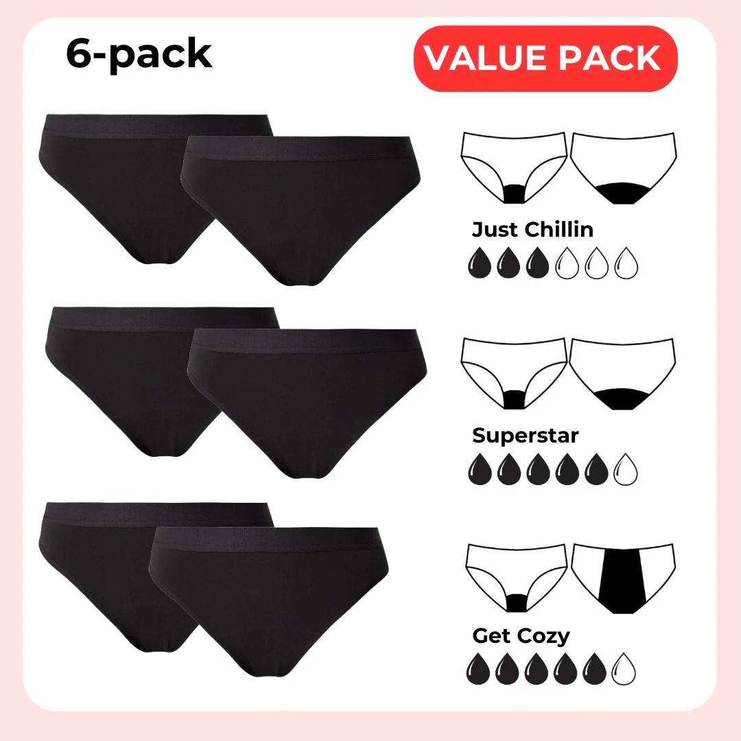 Menstrosor Comfypack stor - 6 st