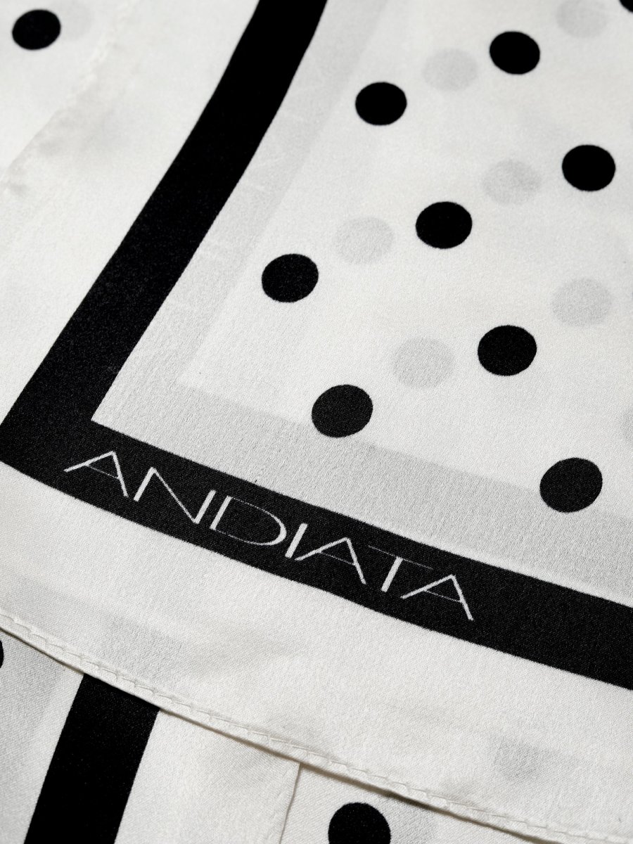 Dotsa Silk Scarf - Bild 4